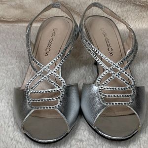 Used in good condition - Silver Heel